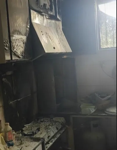 【新闻速递】海盐有人熬猪油忘关煤气，